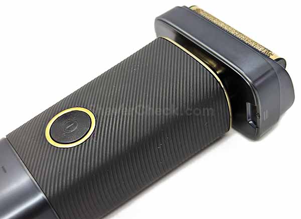 The rubber grip.
