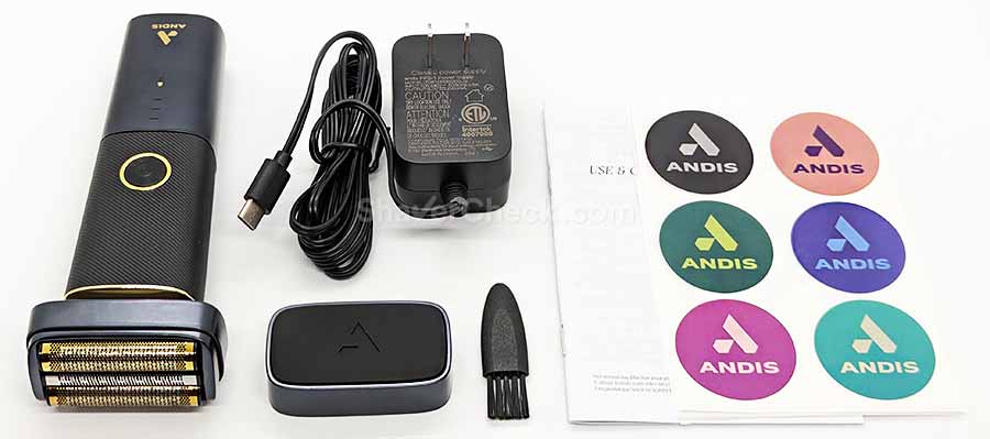 The included accessories.