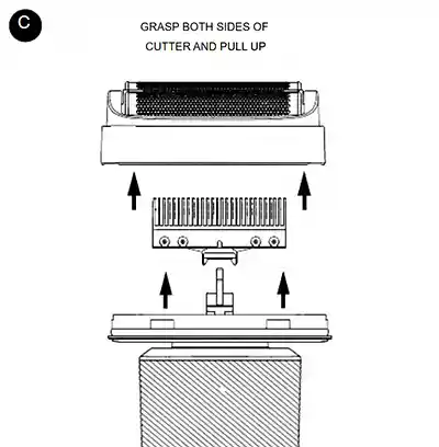 Andis reSURGE user instructions screenshot.