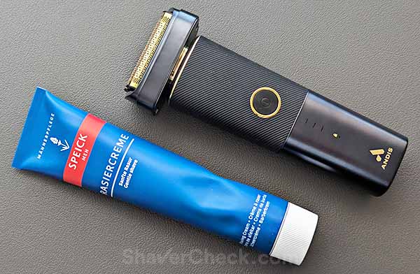 Wet shaving with the Andis reSURGE.