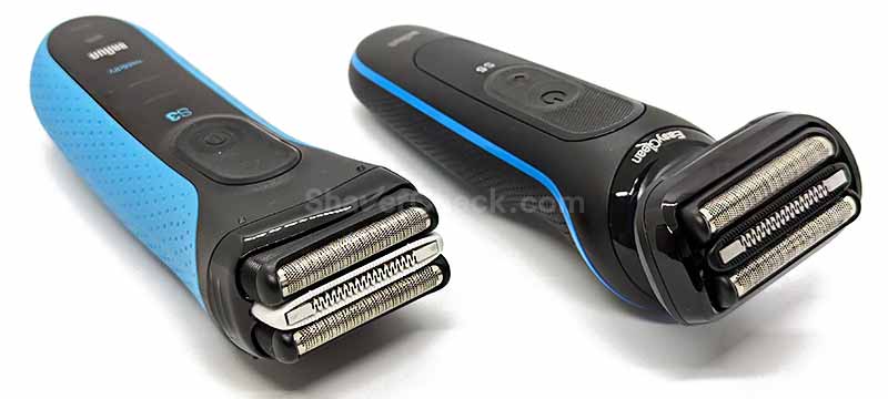 The S3 ProSkin 3040s next to the S5 5118s.