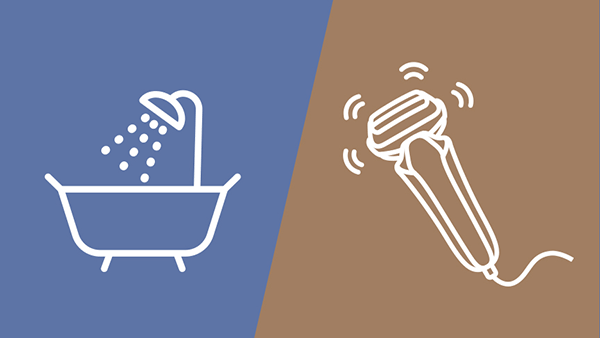 The new shavers are suitable for wet/dry or dry-only use.