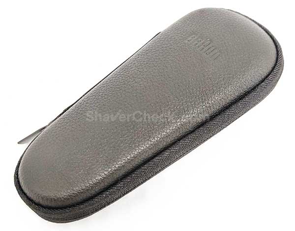 The Braun leather case.