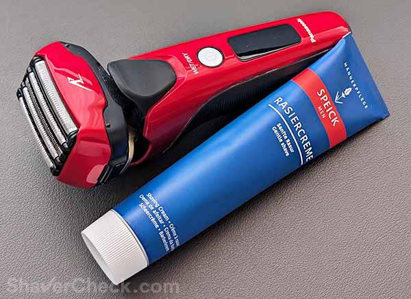 The Panasonic Arc 5 is a great electric shaver for a wet shave.