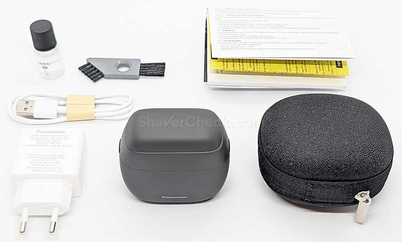 Panasonic Arc 5 ES-PV3B-K accessories.