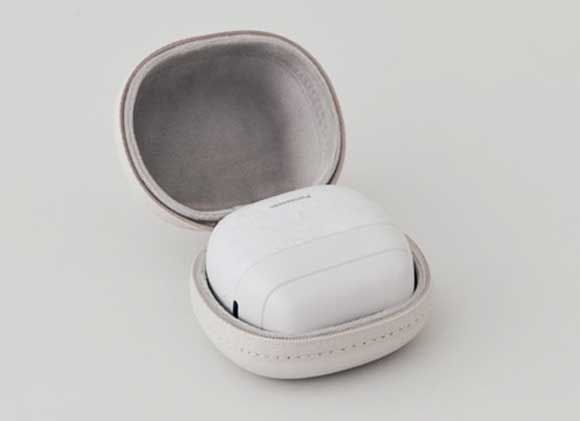 The ES-PV6A-W hard leather travel case.