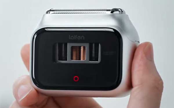 The cleaning reminder icon on the Laifen P3 Pro.