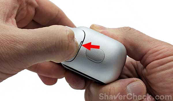 Removing the magnetic foil head.