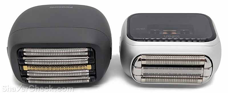 Panasonic Palm-sized (ES-PV3A, ES-PV6A) vs Laifen P3 Pro.