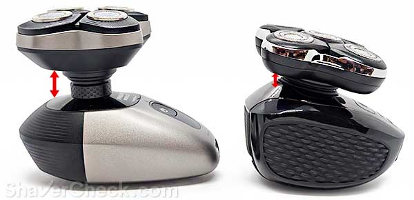 Philips Head Shaver Pro and the Remington Balder Pro.