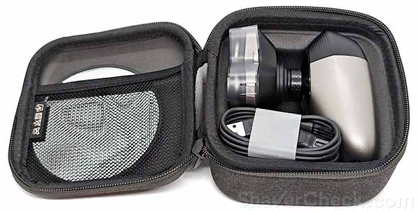 The Head Shaver Pro travel case.