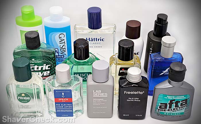 My current pre-shaves stash.