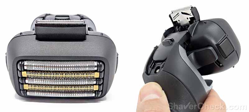 The hair trimmer of the Panasonic ARC 5 PRO.