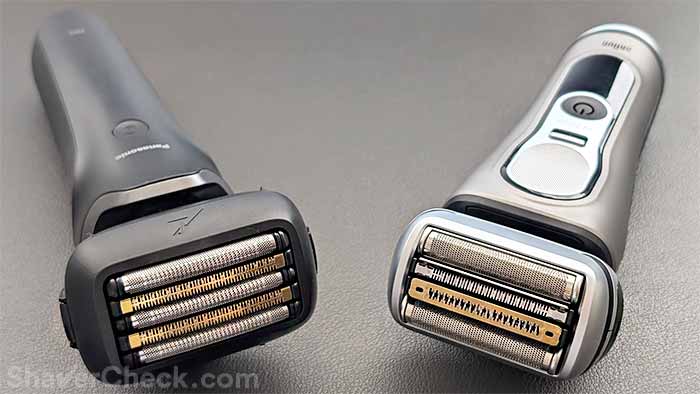 Panasonic ARC 5 PRO and Braun Series 9 PRO+.
