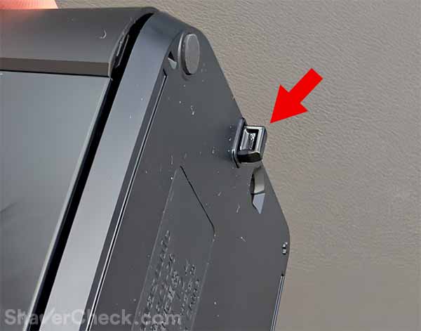 Panasonic station safety tab.