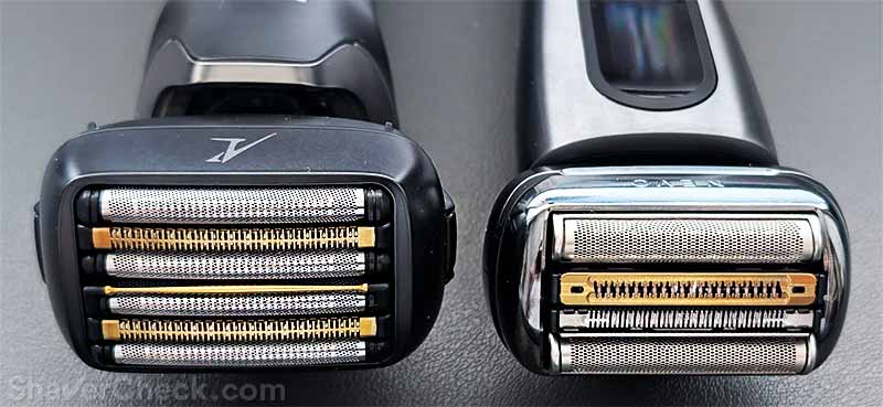 Panasonic ARC 6 and Braun NEVO.