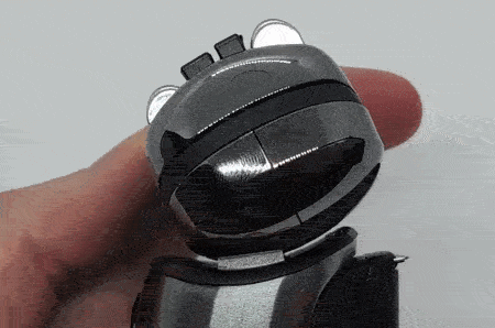 Animation of the Nevo flexing head.