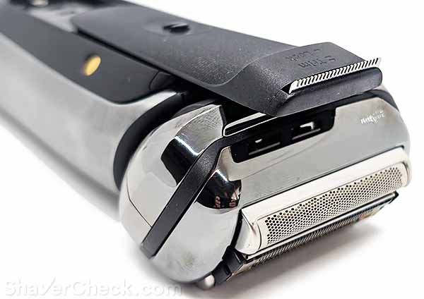 The extended hair trimmer.