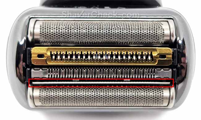 The SkinGuard element on the Nevo cassette.
