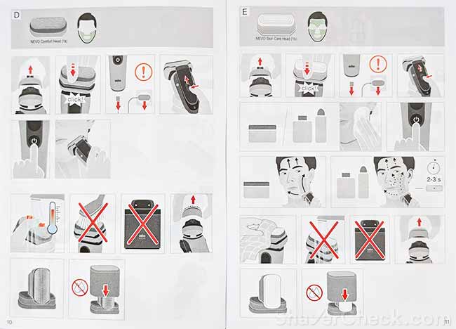 Snapshot of the Nevo user manual.